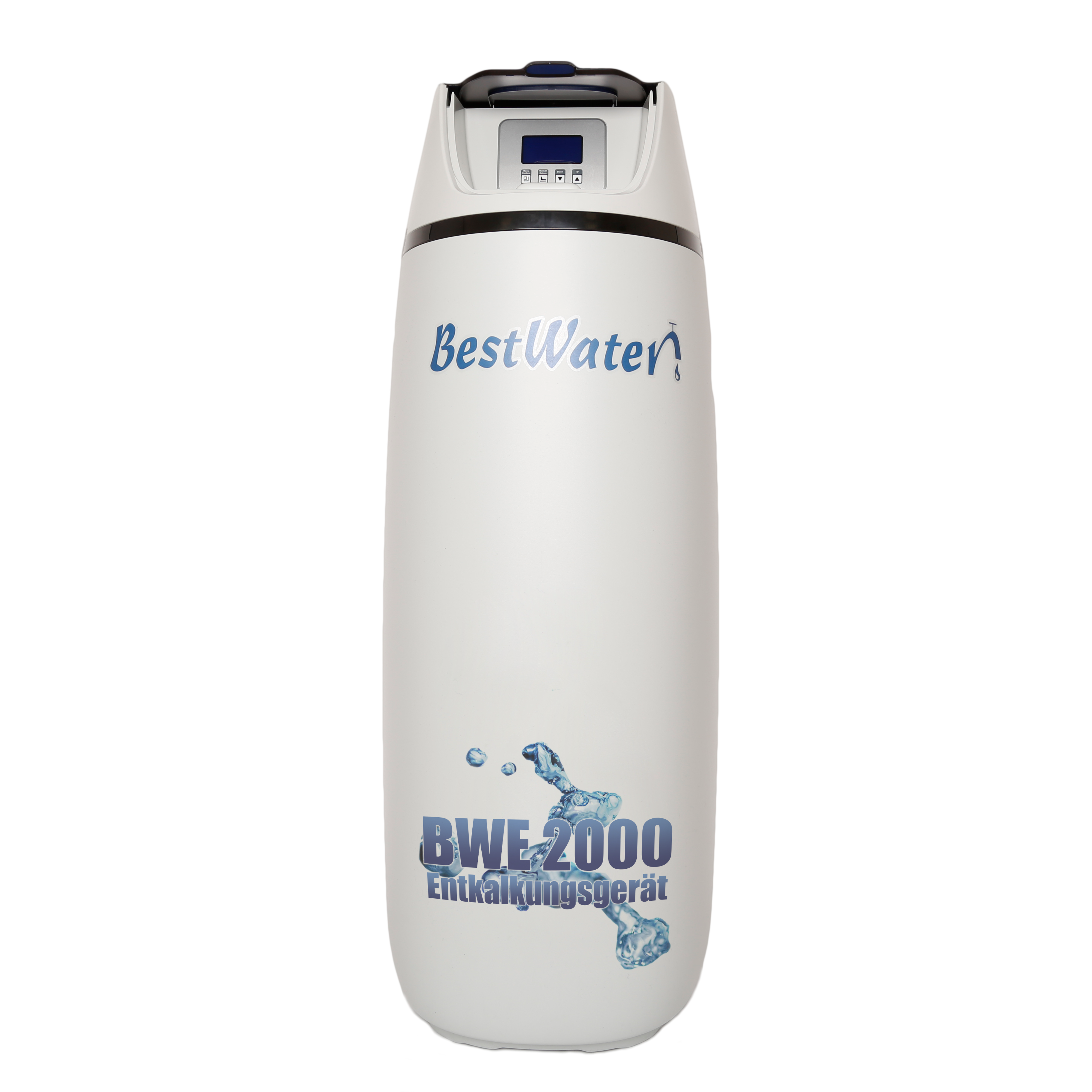 Oczyszczacz wody Bestwater jest przedstawiony na białym tle.